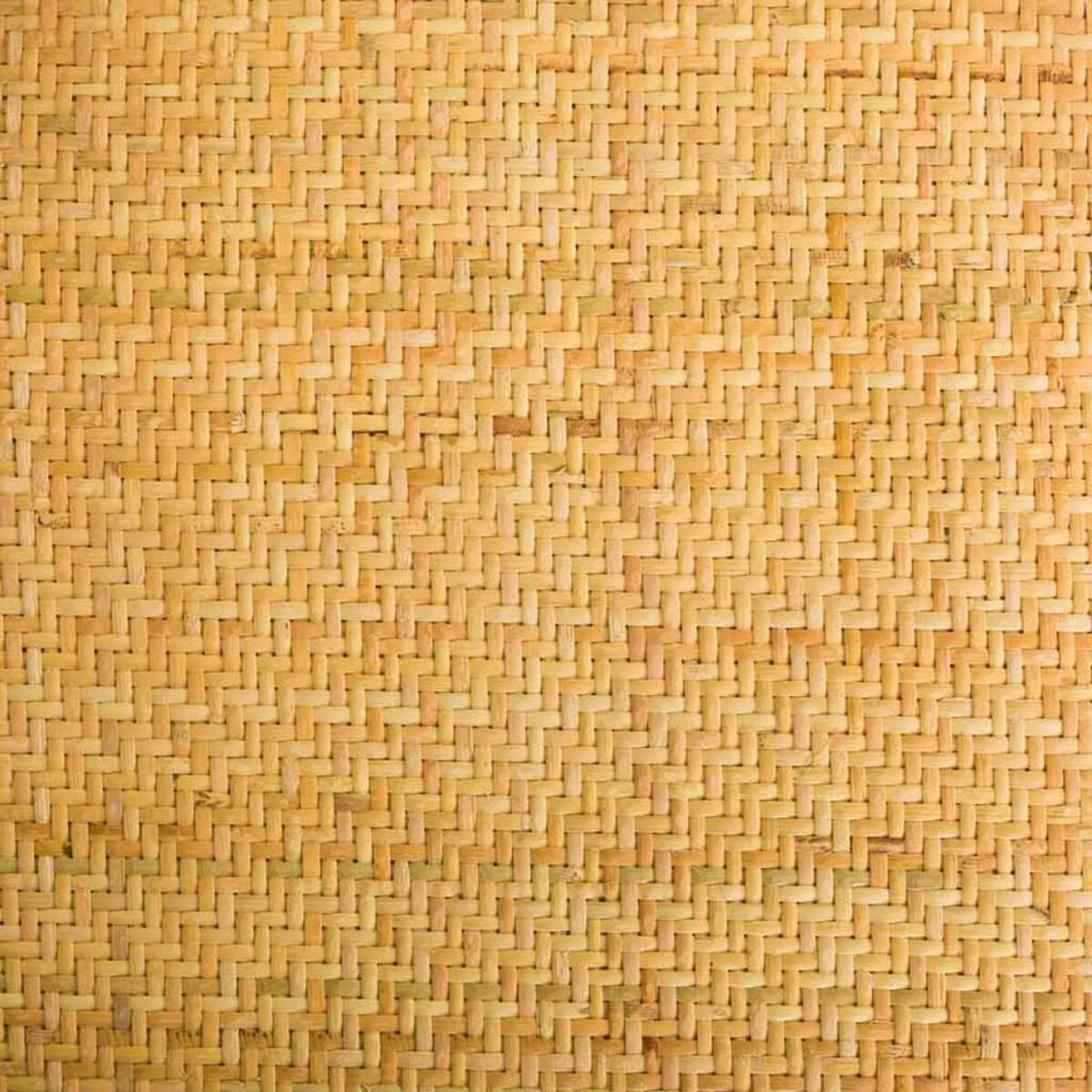 Sittpall Alexandra House Living Brun Rattan Björk 53 x 116 x 45 cm - 6