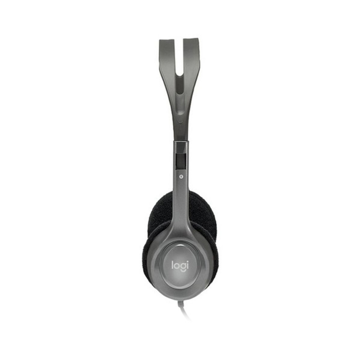Hörlurar med Mikrofon Logitech 981-000593 Grå - 8