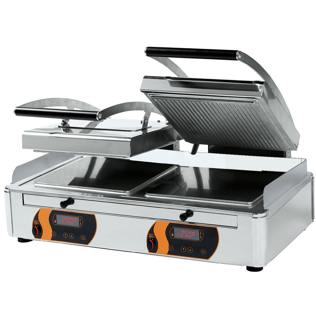 Duplex kontaktgrill 2x4