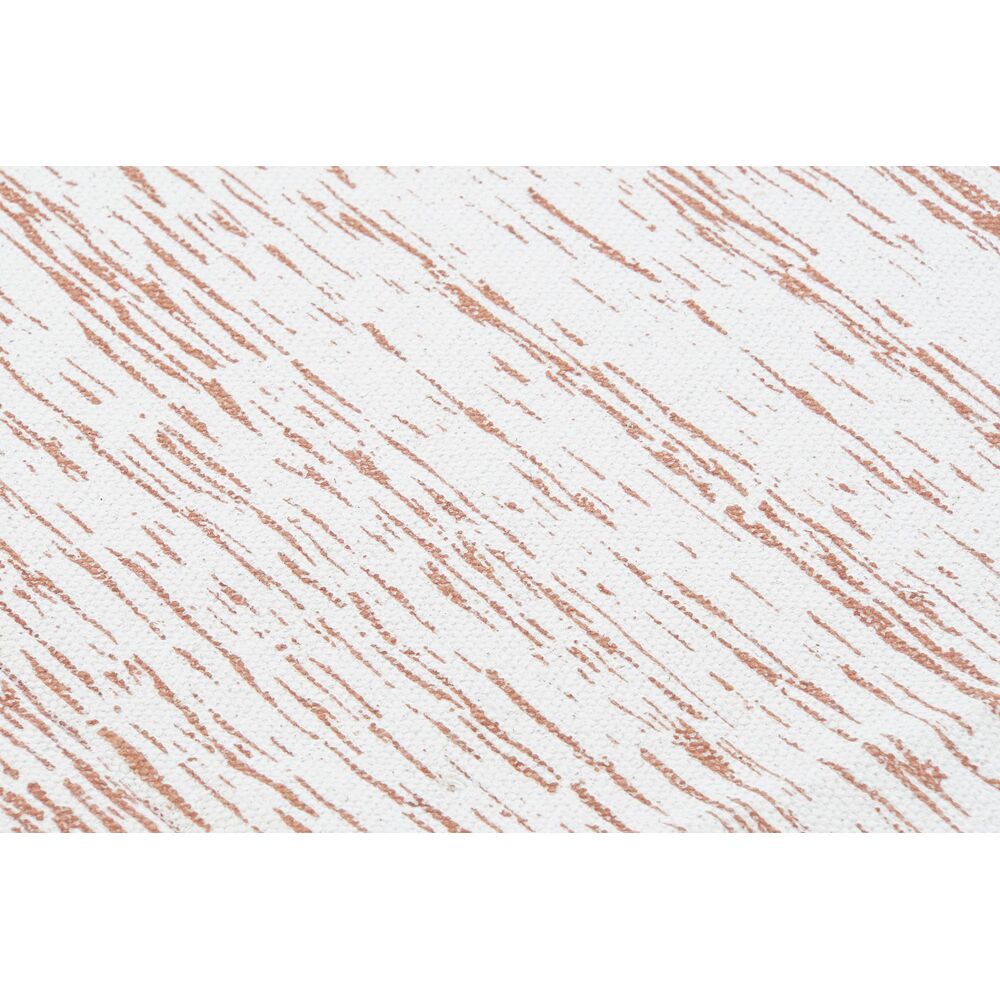 Matta DKD Home Decor Beige Orange Frans 160 x 230 x 1 cm - 4