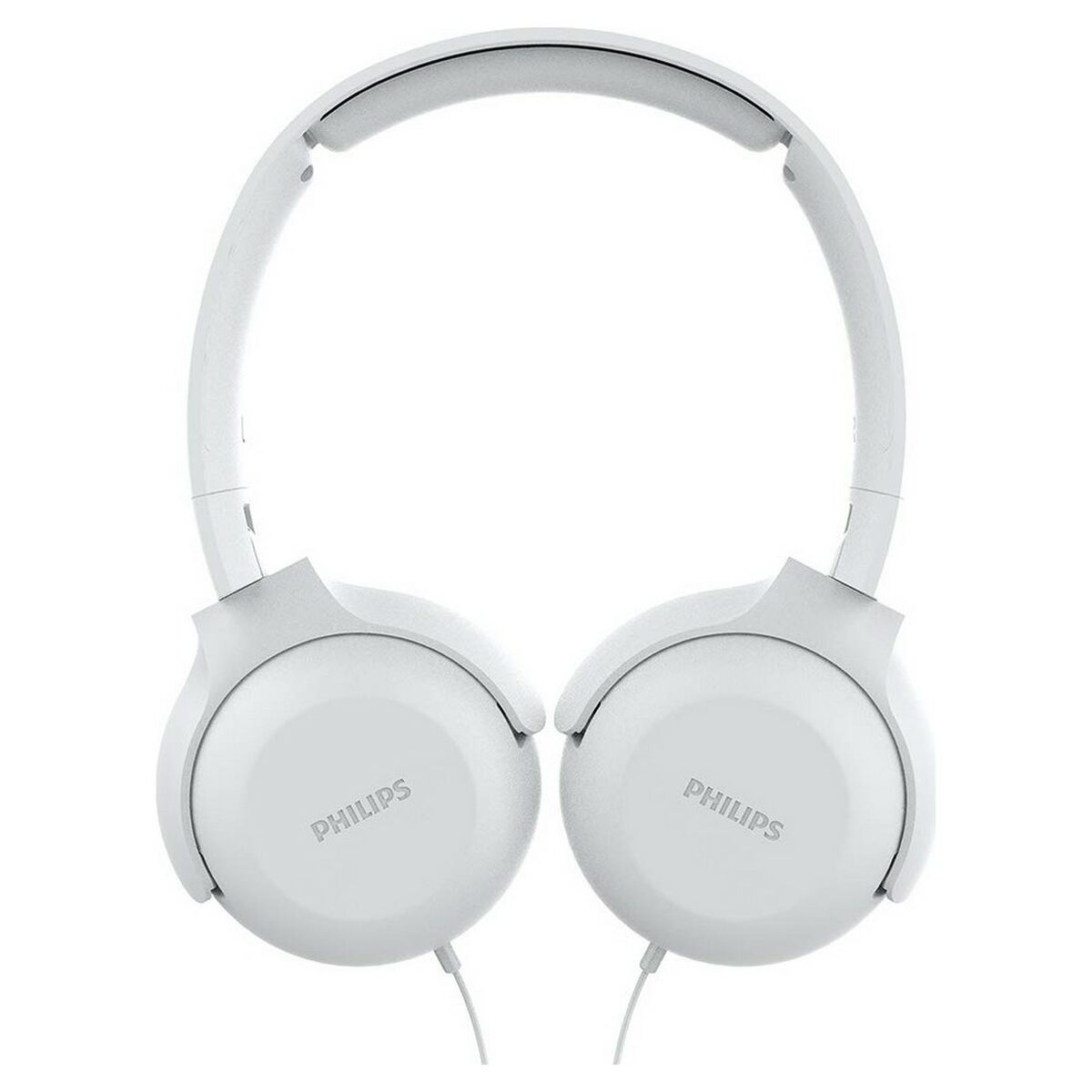 Diademhörlurar Philips Med kabel Vit - 2