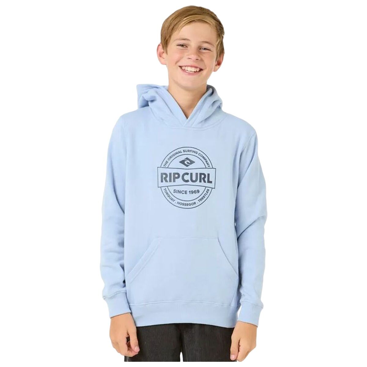 Tröja med huva Unisex Rip Curl Stapler Hood Blå