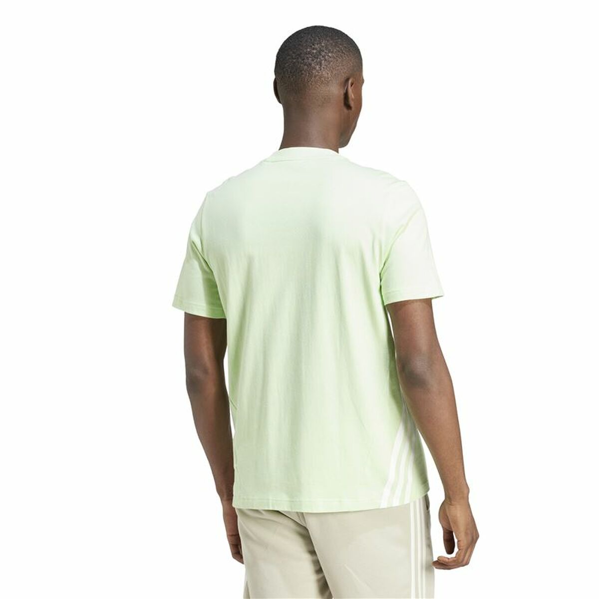 T-shirt med kortärm Herr Adidas Fi 3Bandas Regular - 3