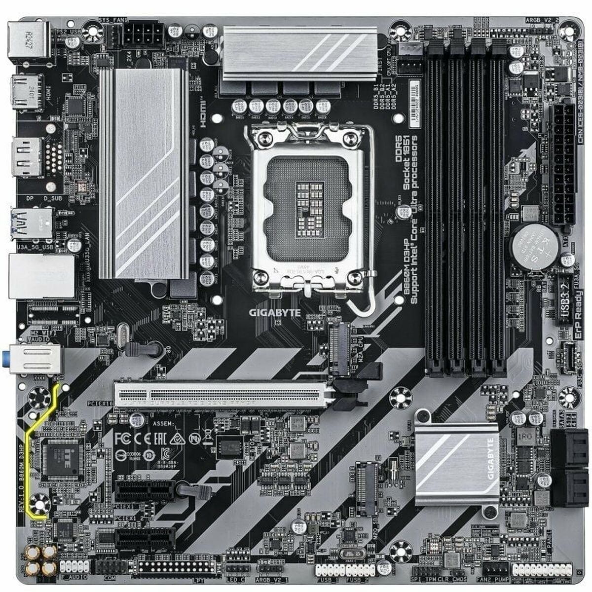 Moderkort Gigabyte 9MB86M3HP-00-G10 LGA 1851 - 2