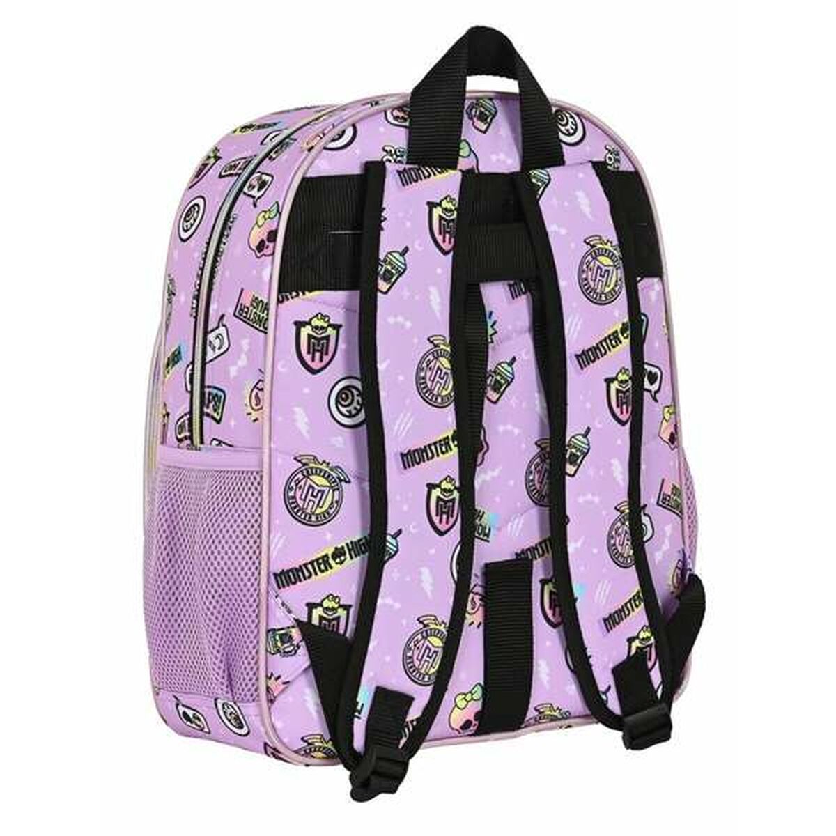 Skolryggsäck Monster High Best boos Lila 32 x 38 x 12 cm - 2