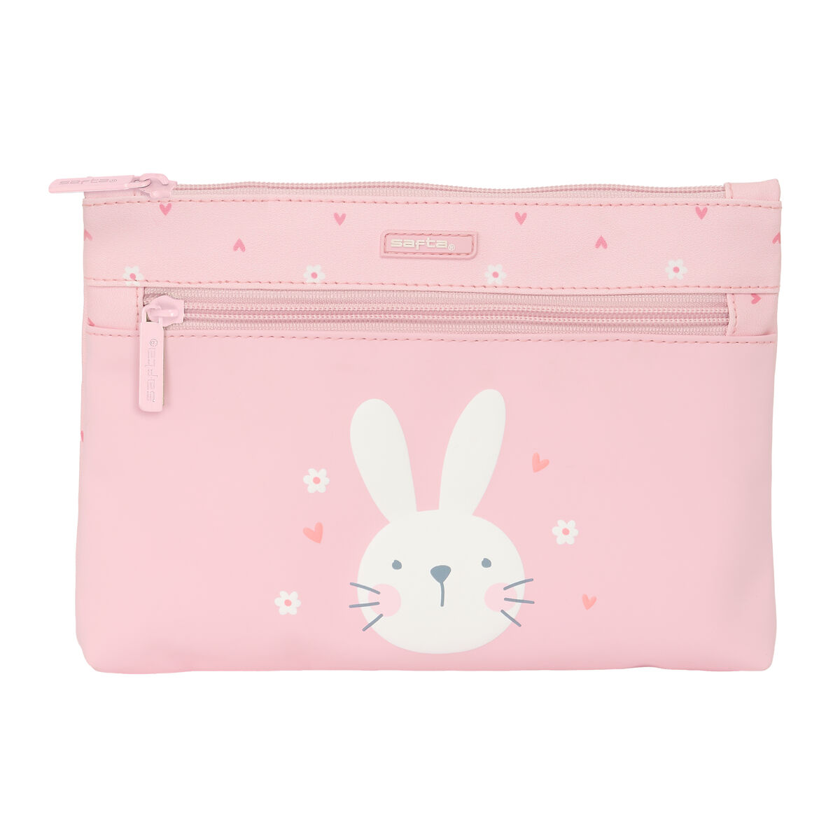 Skolväska Safta Bunny Kanin Rosa 23 x 16 x 3 cm
