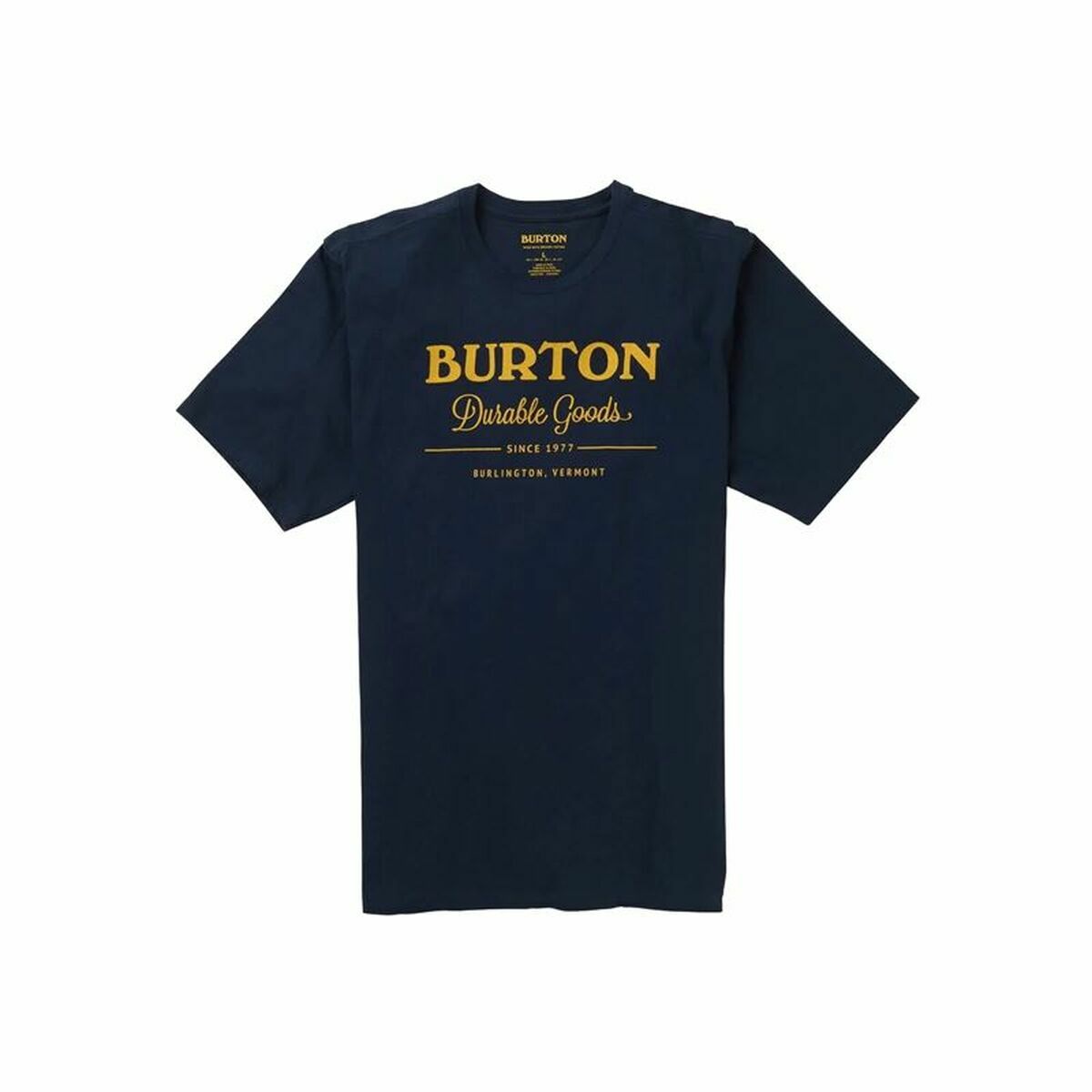 T-shirt med kortärm Herr Burton Durable Goods Svart