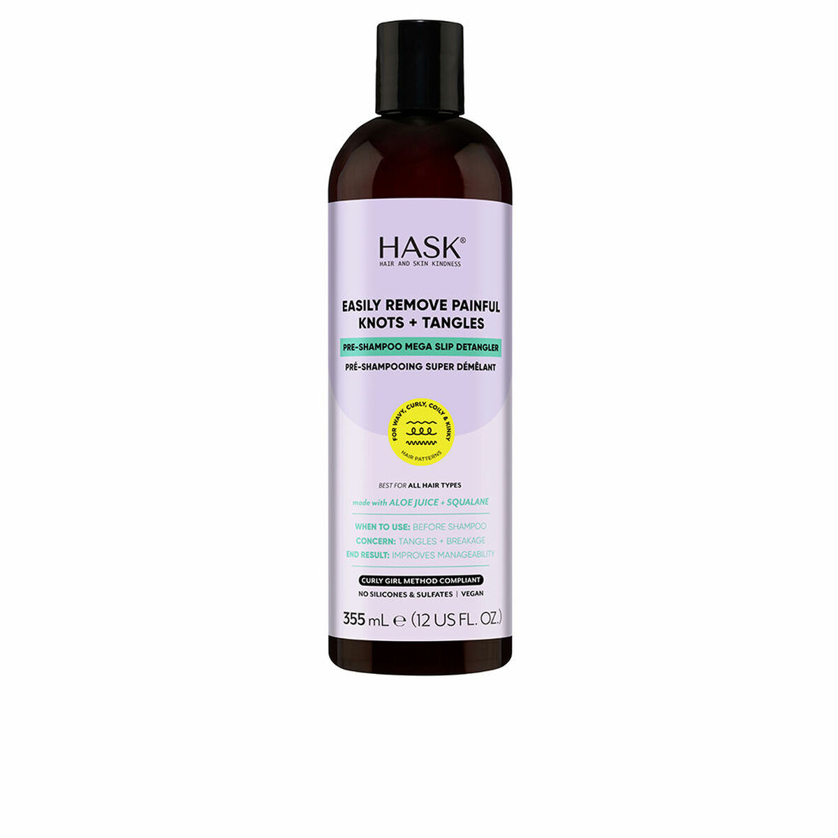 Schampo HASK TEXTURE 355 ml