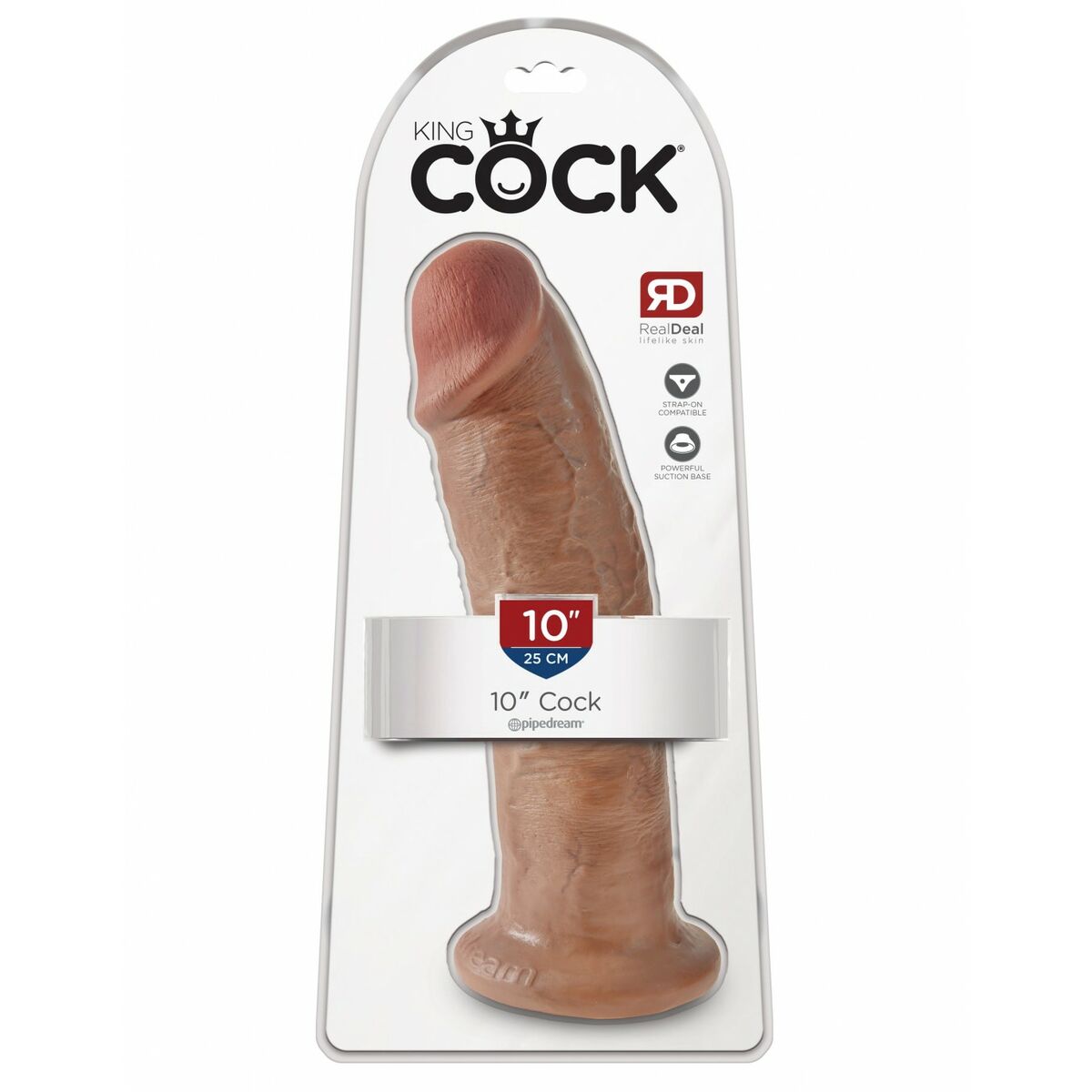 Realistisk dildo Pipedream - King Cock - 2