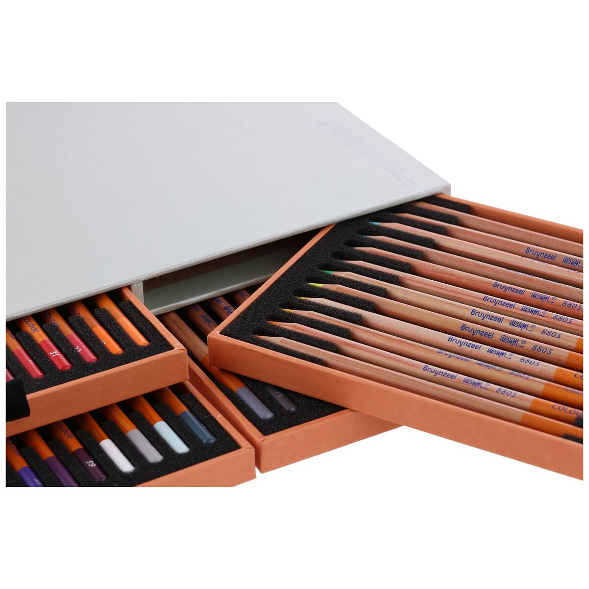 Färgpennor Bruynzeel Design Box 48 Delar Multicolour - 3