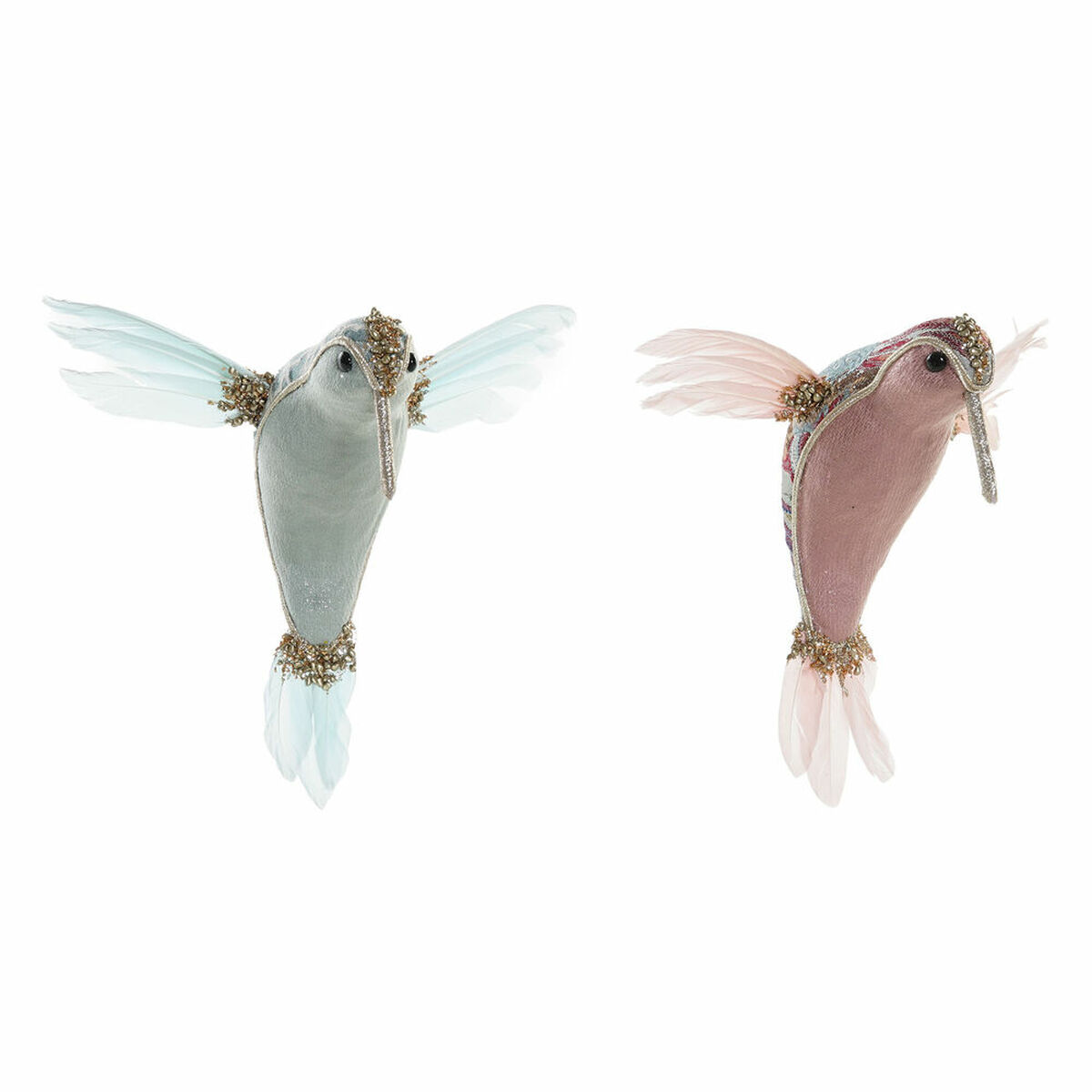 Prydnadsfigur DKD Home Decor Polyester Foam (2 pcs) (19 x 10 x 18 cm)