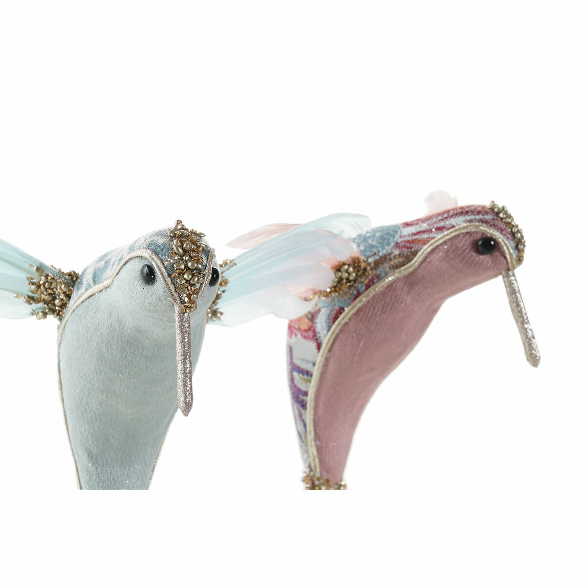 Prydnadsfigur DKD Home Decor Polyester Foam (2 pcs) (19 x 10 x 18 cm) - 2