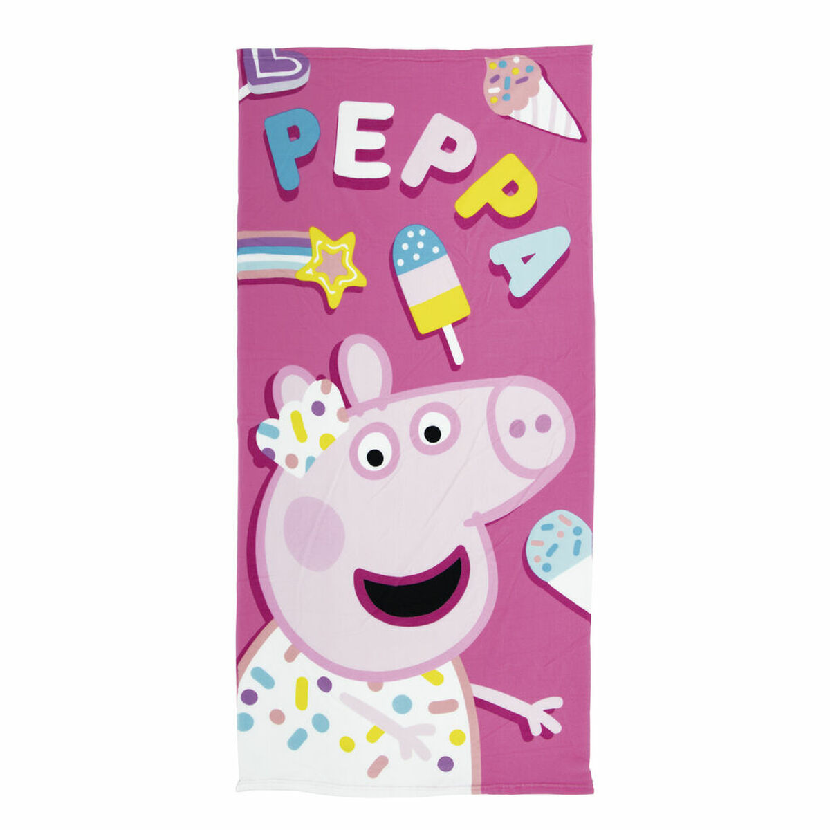 Badhandduk Peppa Pig Cosy corner (70 x 140 cm) - 2