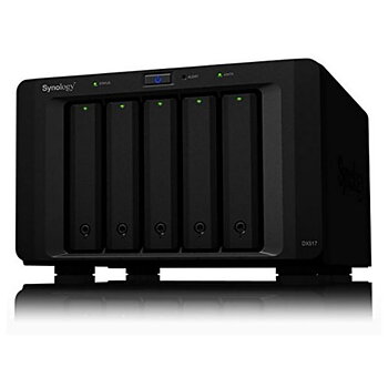 Nätlagringsenhet NAS Synology DX517 Svart