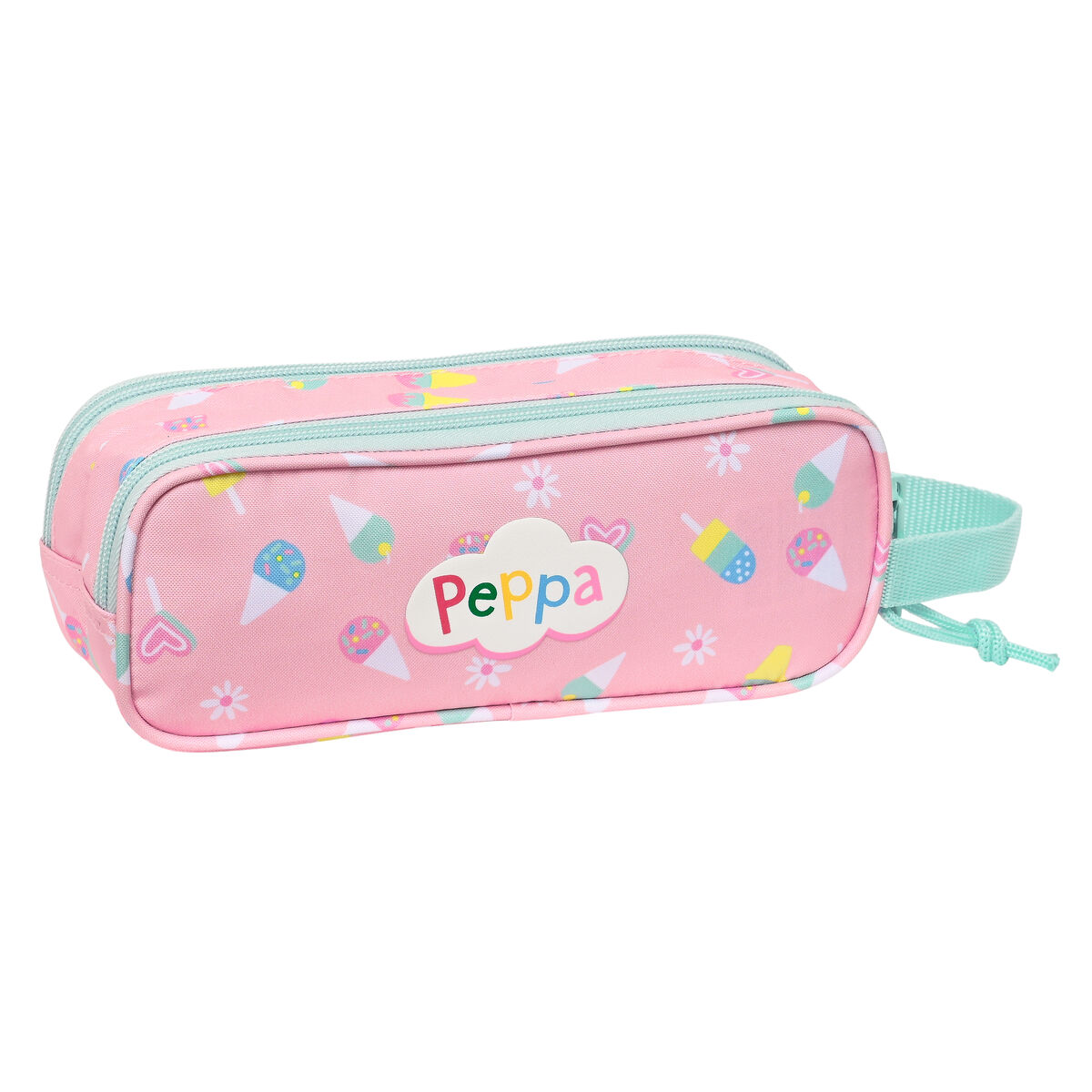 Dubbel bär-allt Peppa Pig Ice cream Rosa Mint 21 x 8 x 6 cm - 3