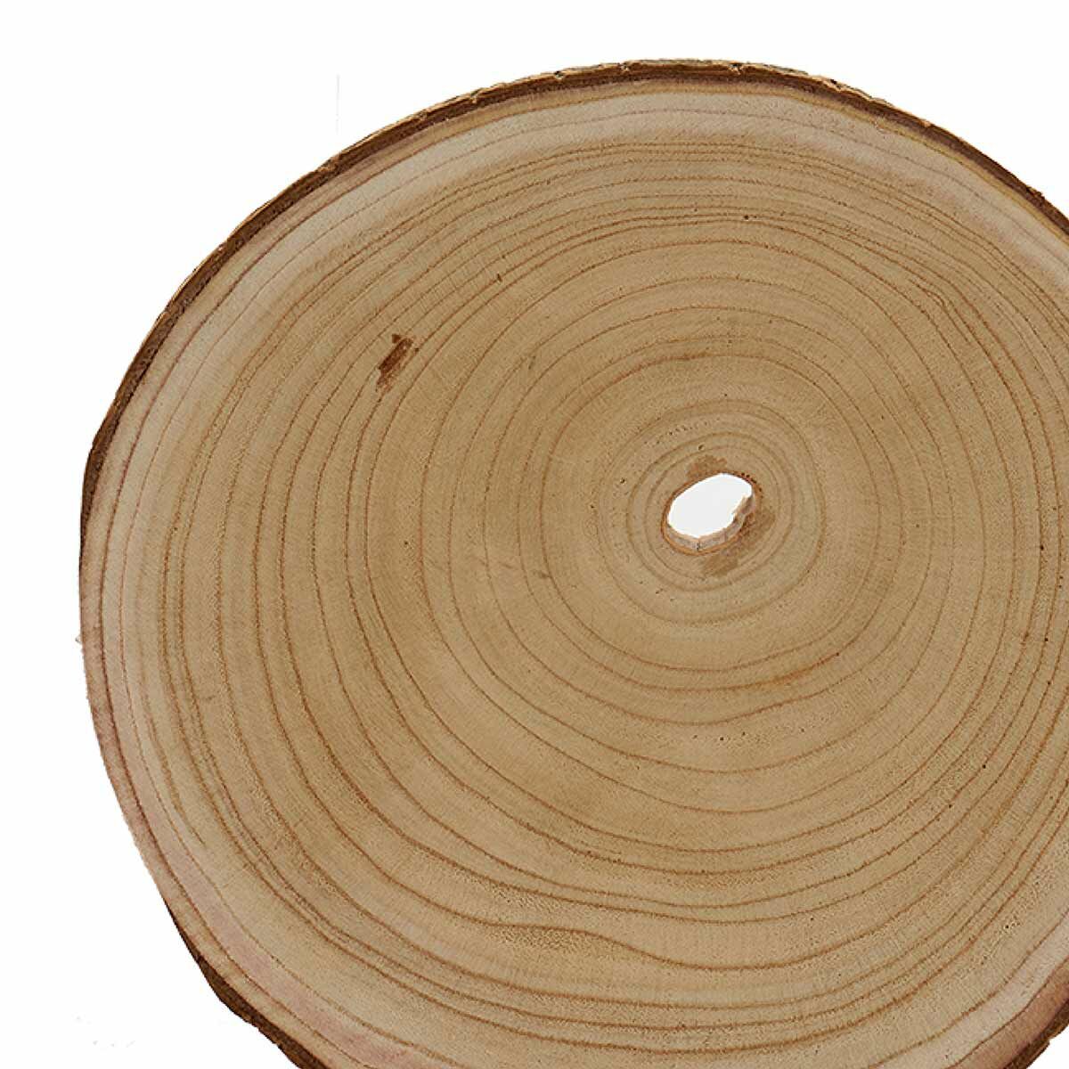 Dekorativ ved Gift Decor Brun 30 x 2 x 30 cm (12 antal) - 3