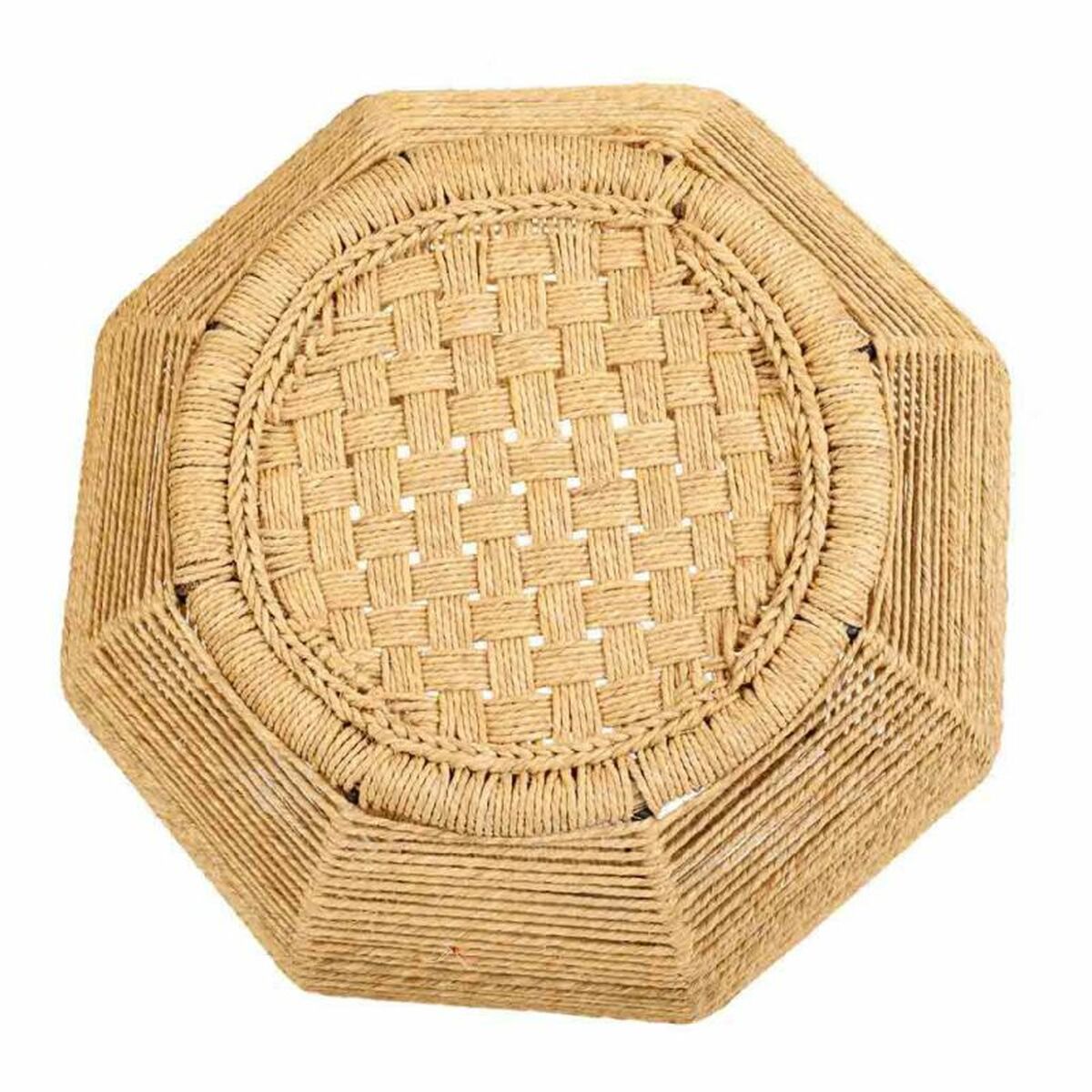 Sittpall Alexandra House Living Brun Järn Tråd 45 x 30 x 30 cm - 4