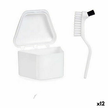 Tandprotesset Berilo Vit polypropen (12 antal)