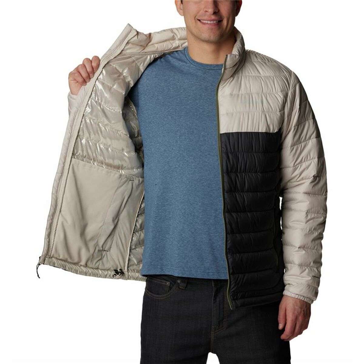 Träningsjacka Herr Columbia Powder Lite™ Beige - 11
