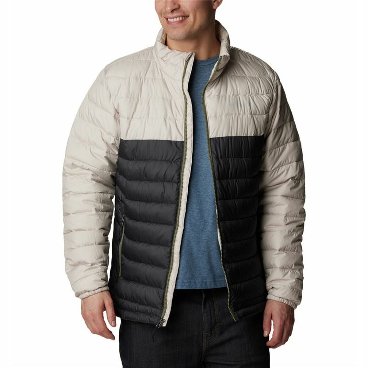 Träningsjacka Herr Columbia Powder Lite™ Beige - 10