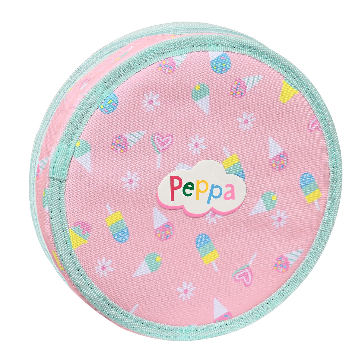 Pennfodral Peppa Pig Ice cream Rosa Mint (18 Delar) - 2