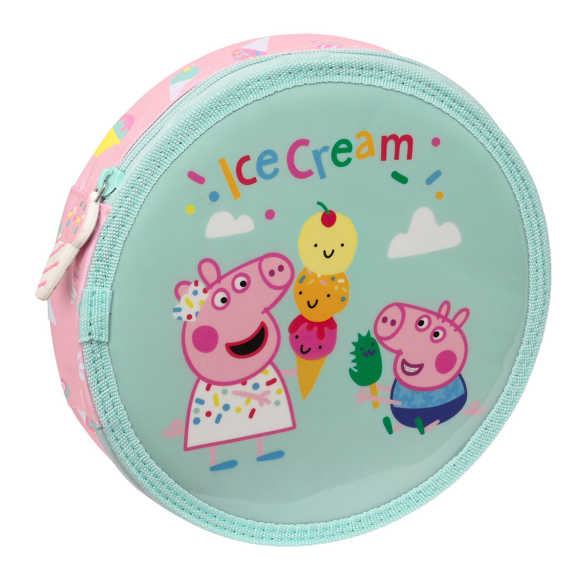 Pennfodral Peppa Pig Ice cream Rosa Mint (18 Delar)