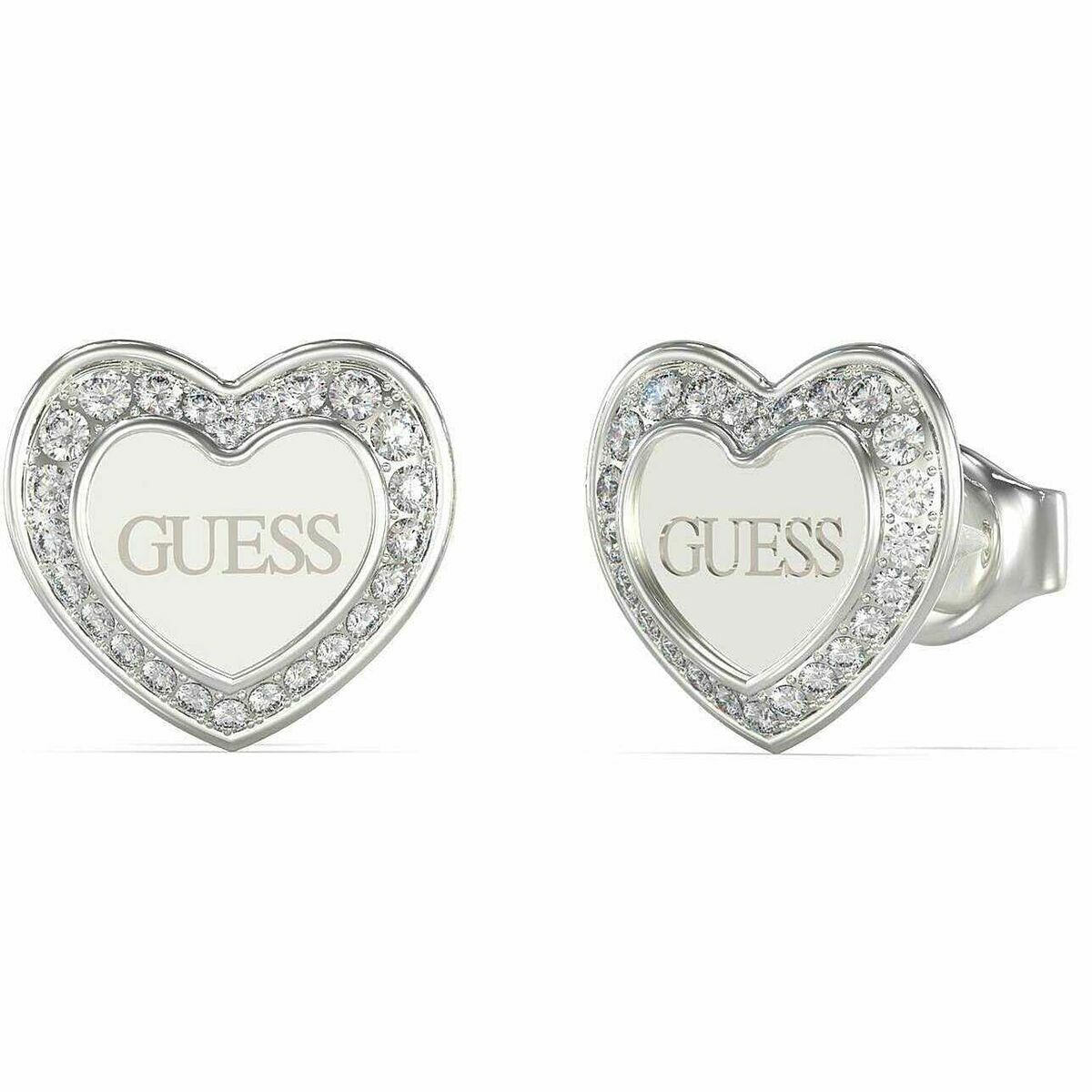 Dam örhängen Guess JUBE04035JWRHT-U Rostfritt stål 1 cm
