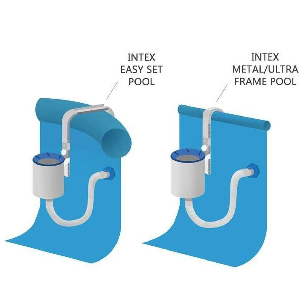 Simbassängsfilter Intex Deluxe 28000 Sil - 7