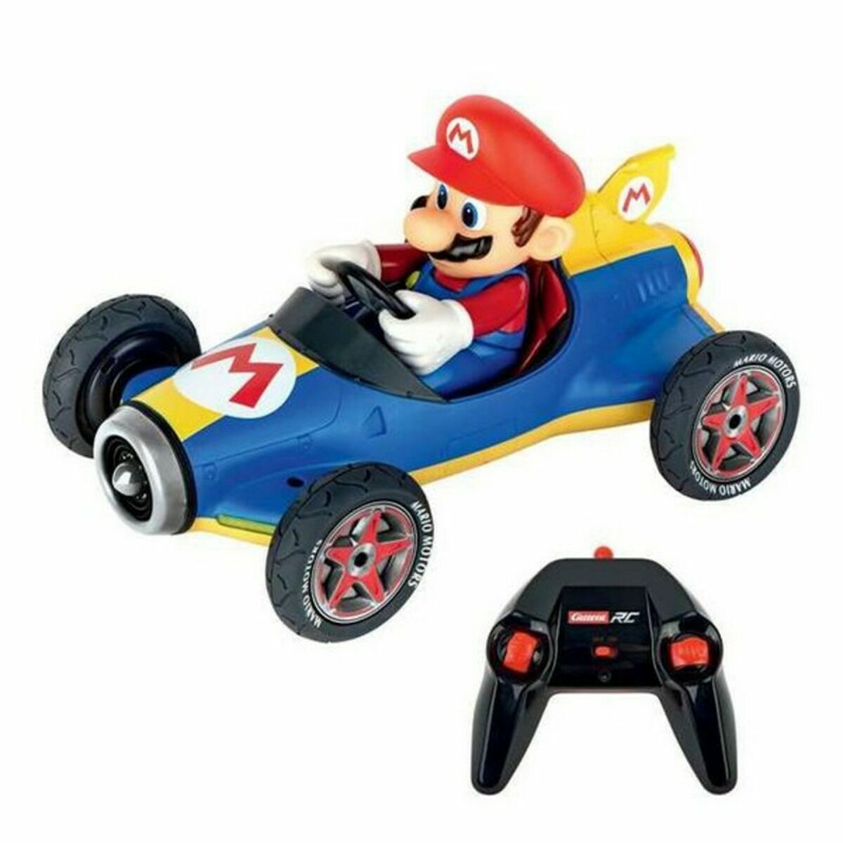 Radiostyrd bil Mario Kart 8 Carrera Mario Kart Mach 8 - Mario Multicolour (1:18) (2,4 Ghz)