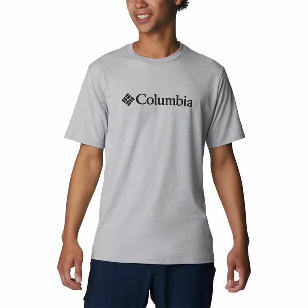 T-shirt med kortärm Herr Columbia CSC Basic Logo™ Grå