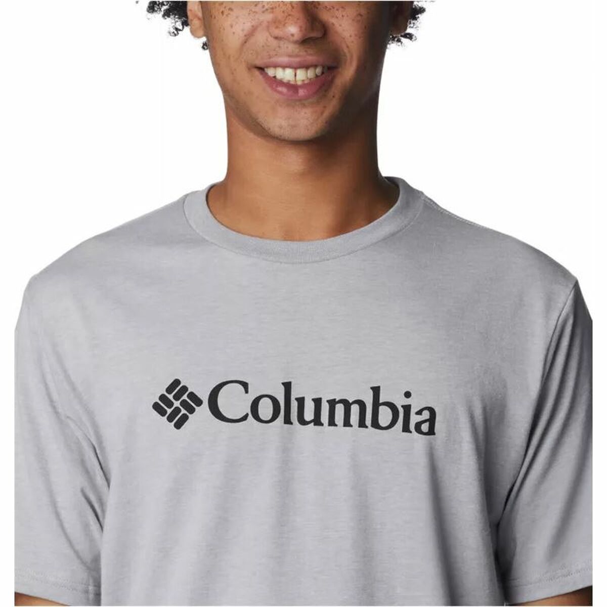 T-shirt med kortärm Herr Columbia CSC Basic Logo™ Grå - 4