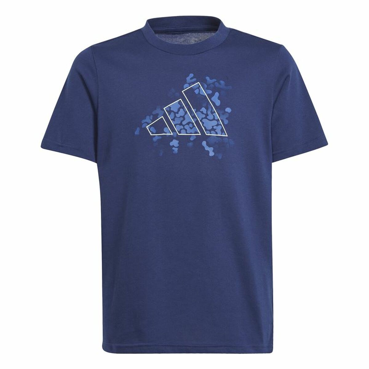 T-shirt med kortärm Herr Adidas Essentials Uni Train Blå