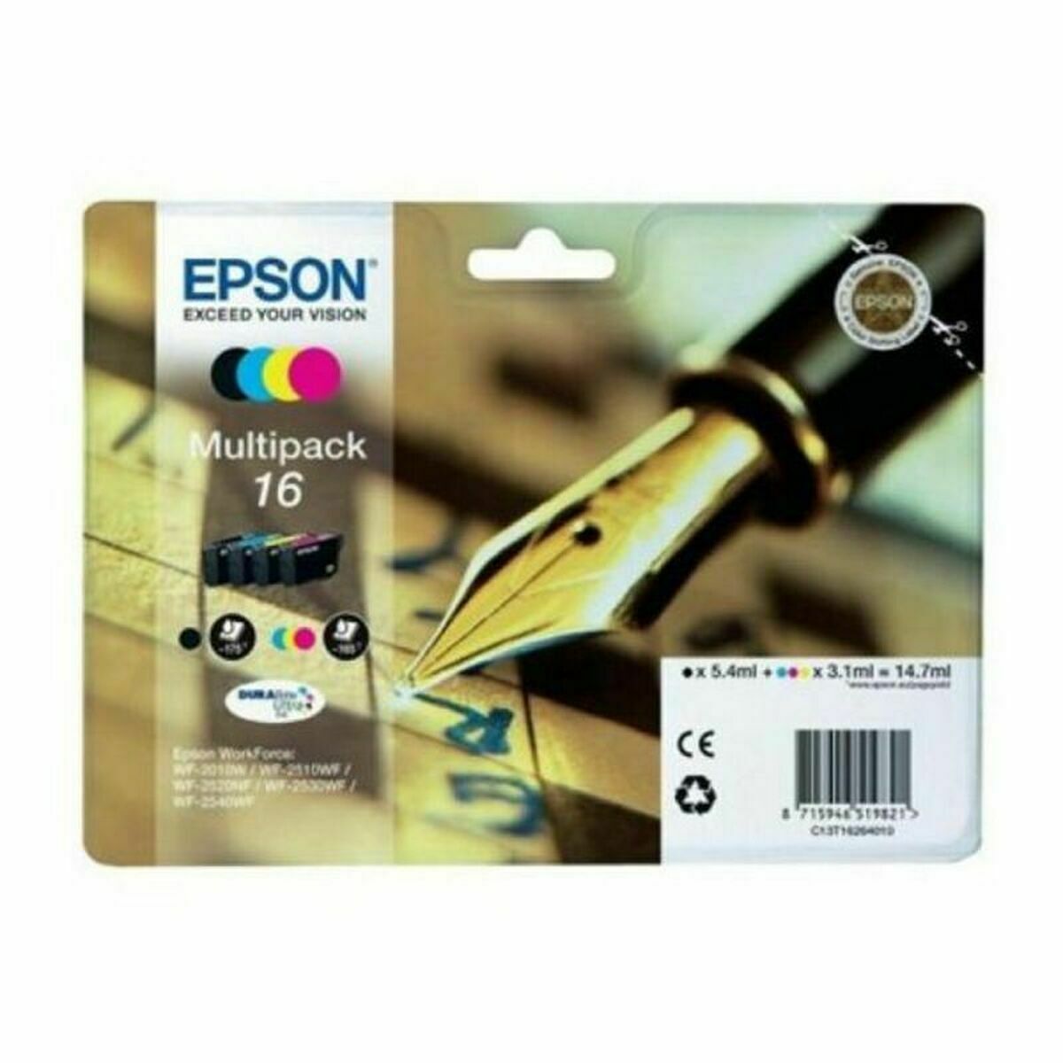 Reservpatroner Epson C13T16264012 Svart Multicolour - 2