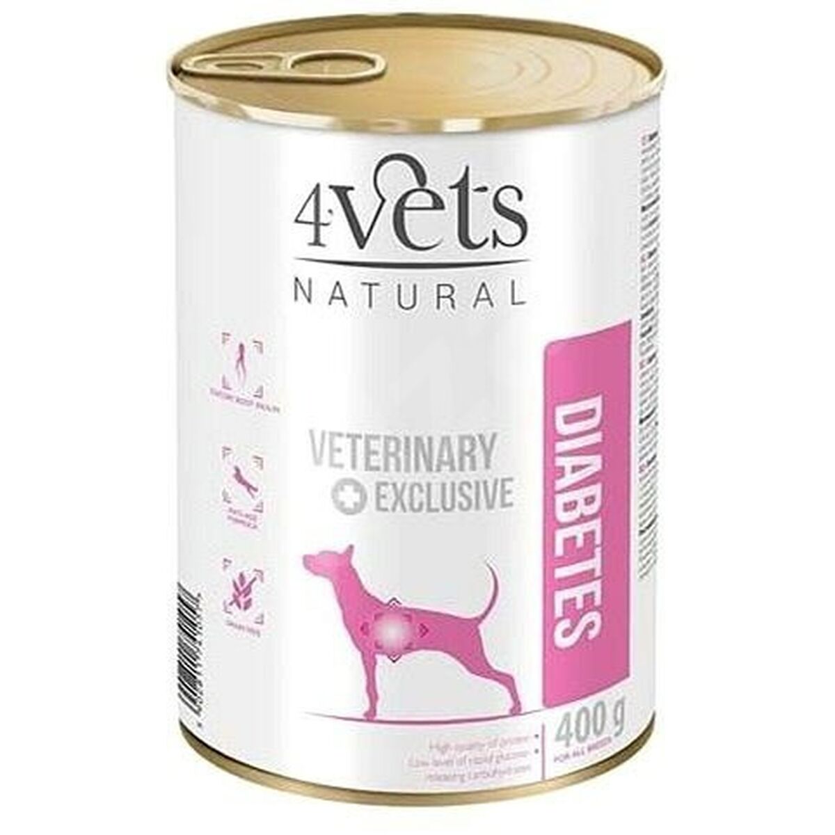 Våt mat 4VETS                                 Vuxna hundar Kalkon 400 g