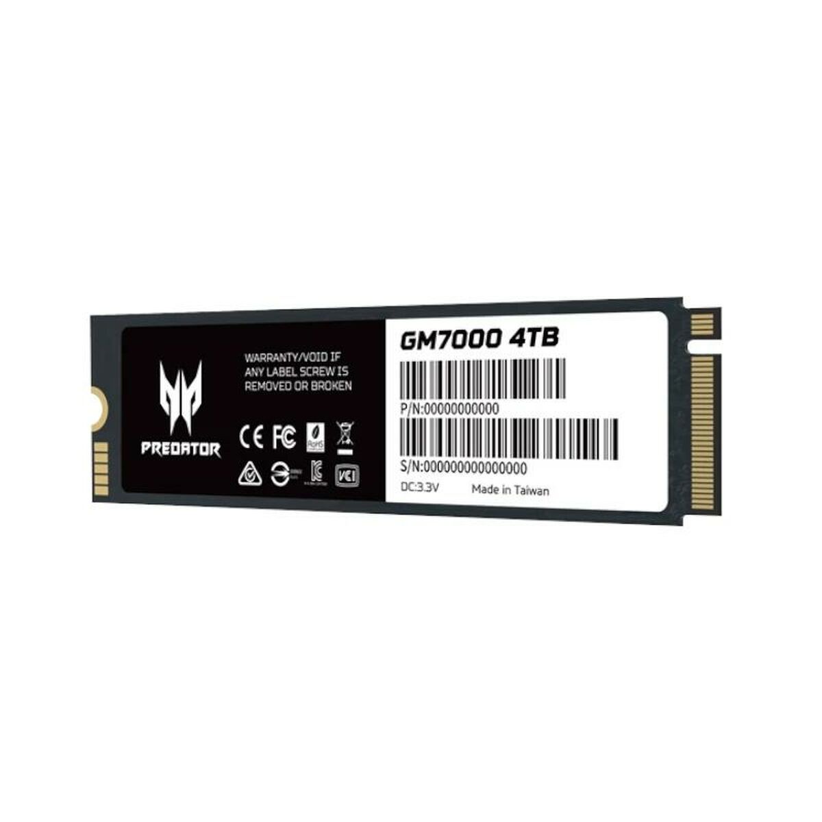 Hårddisk Acer GM-7000 4 TB SSD - 2