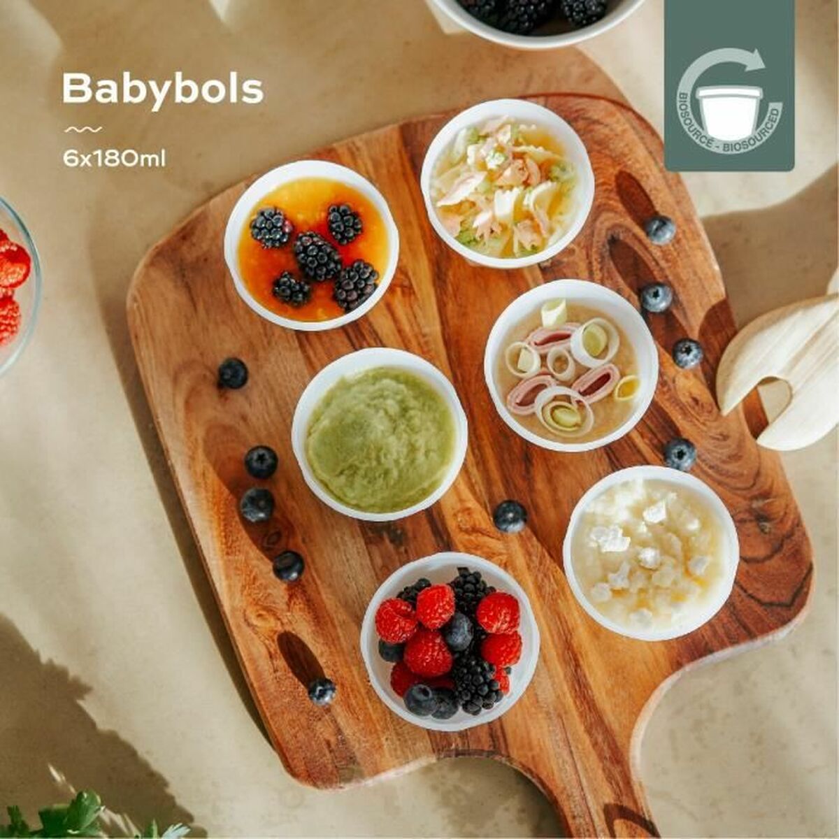 Lunchlådor, set Babymoov A004317 Multicolour 3 antal - 7