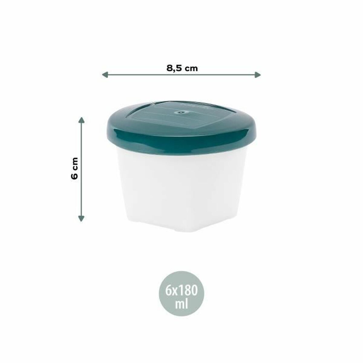 Lunchlådor, set Babymoov A004317 Multicolour 3 antal - 4
