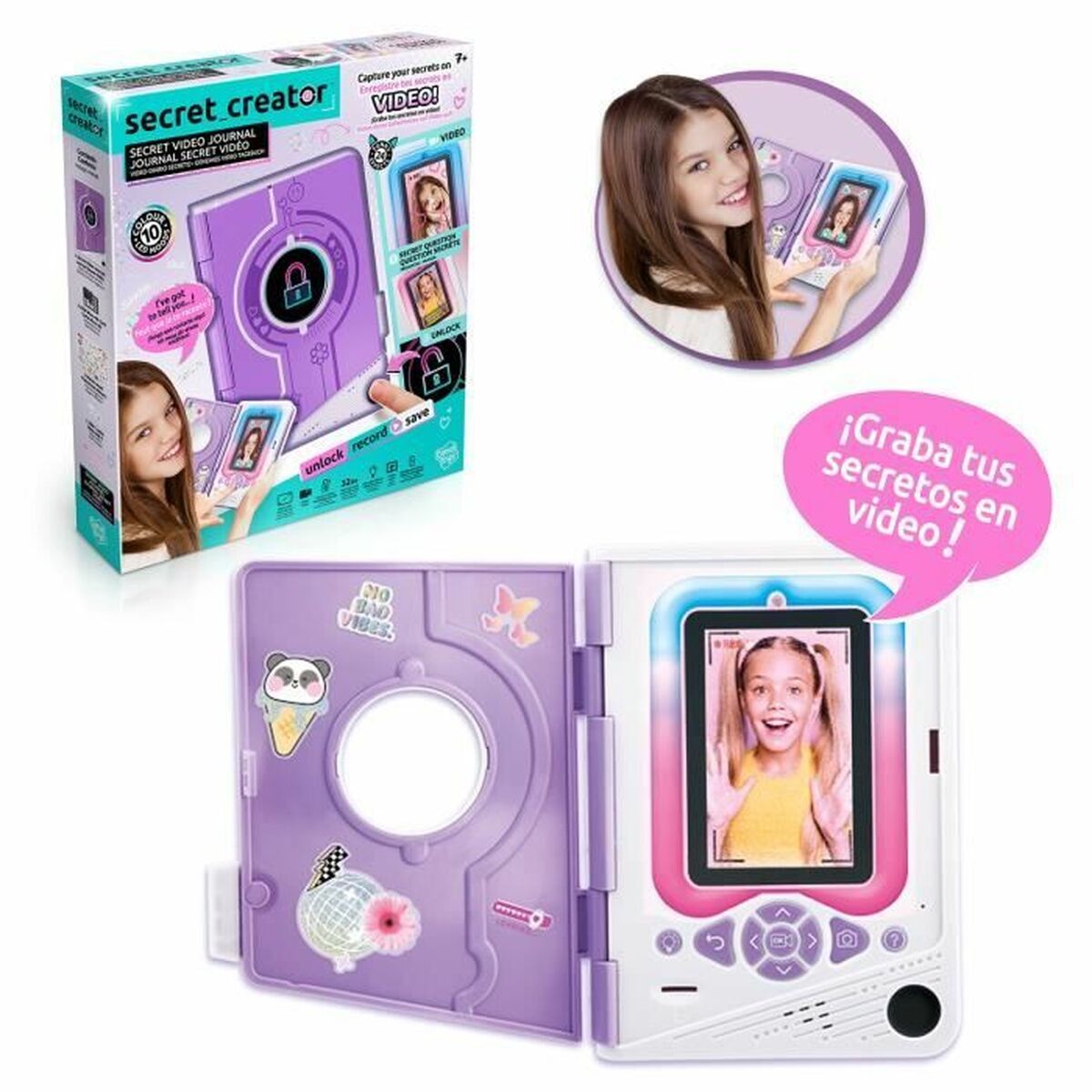Smartklocka Canal Toys Rosa
