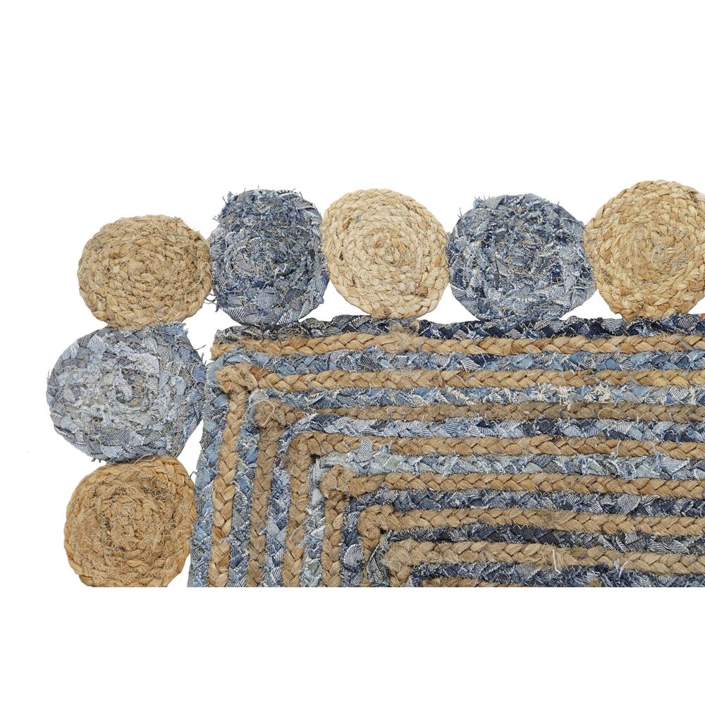 Matta DKD Home Decor Blå Brun Indier (60 x 240 x 1 cm) - 4