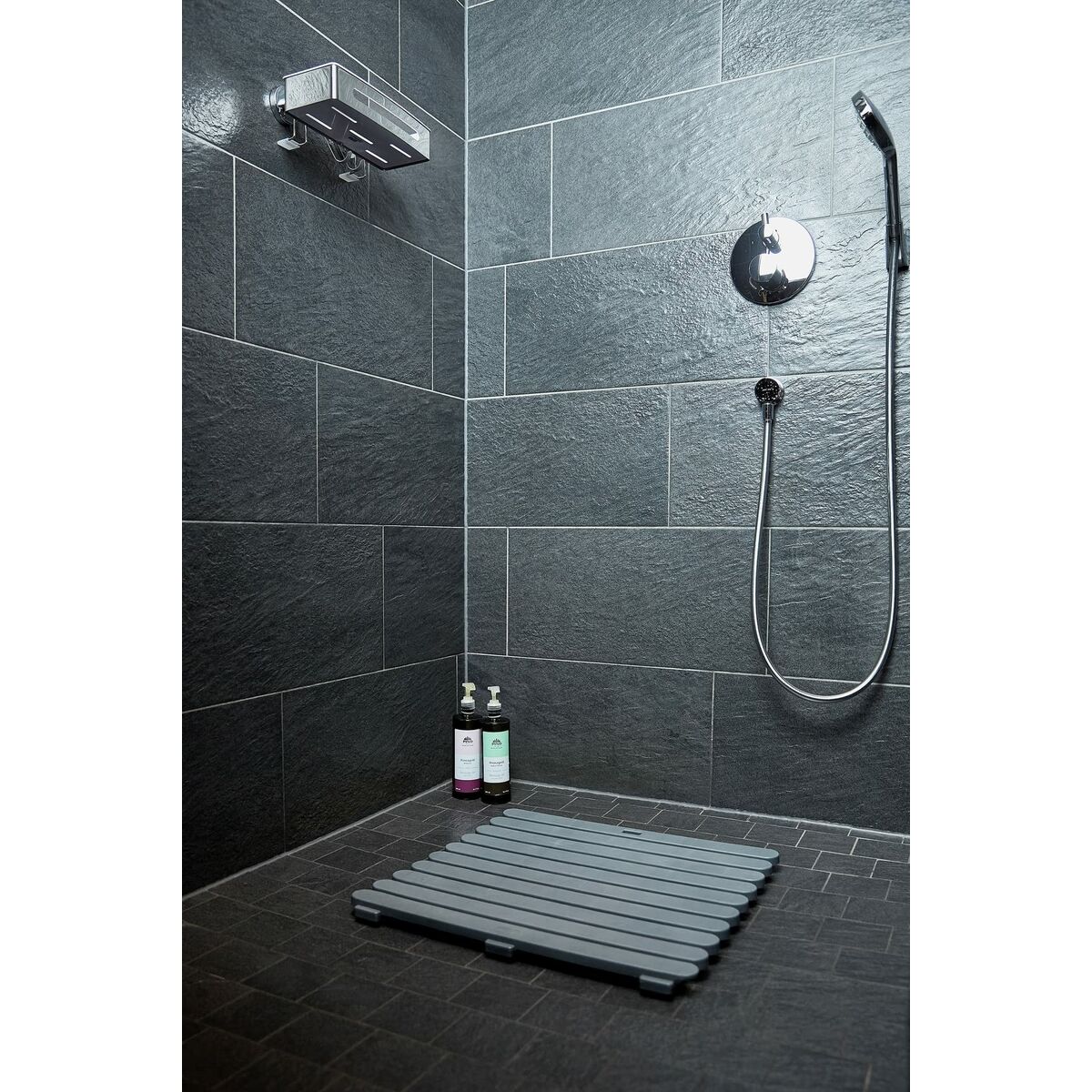 Plattform Wenko 22947100  Plast Insida/Extern 55 x 55 cm Mörkgrå - 3
