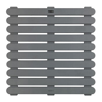 Plattform Wenko 22947100  Plast Insida/Extern 55 x 55 cm Mörkgrå