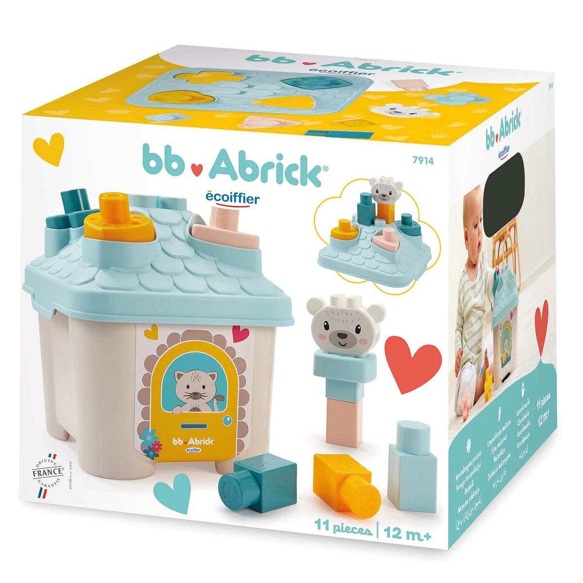 Playset Ecoiffier Animal House 4 Delar - 7
