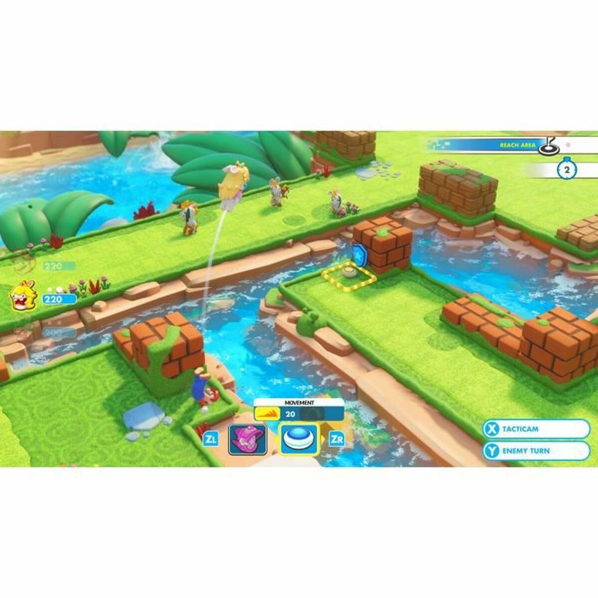 TV-spel för Switch Ubisoft Mario + Raving Rabbids Kingdom Battle Nedladdningskod - 9