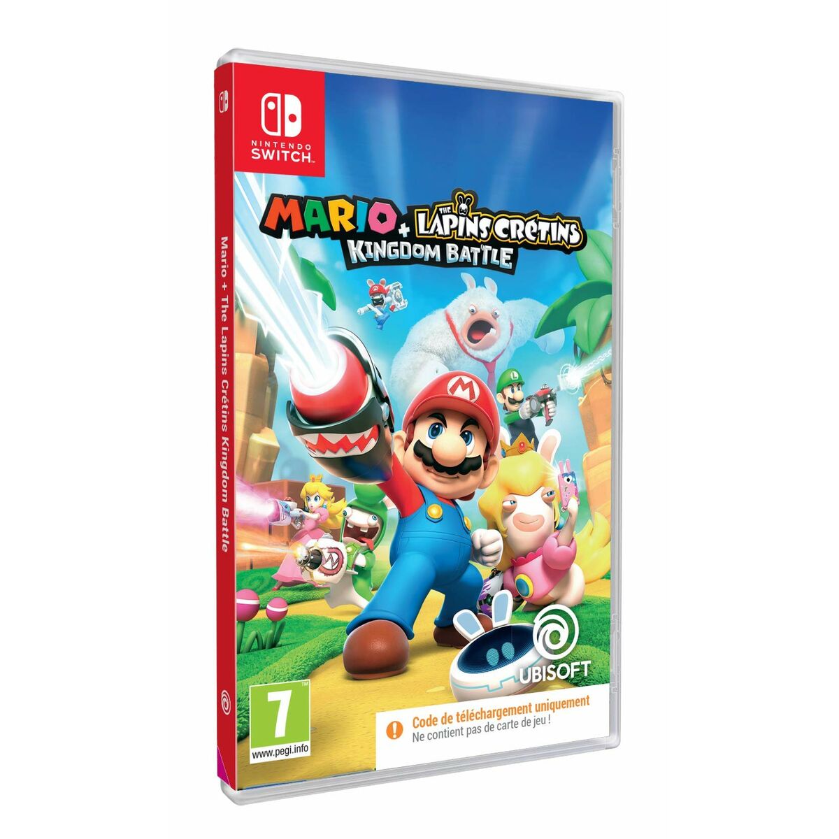 TV-spel för Switch Ubisoft Mario + Raving Rabbids Kingdom Battle Nedladdningskod - 3