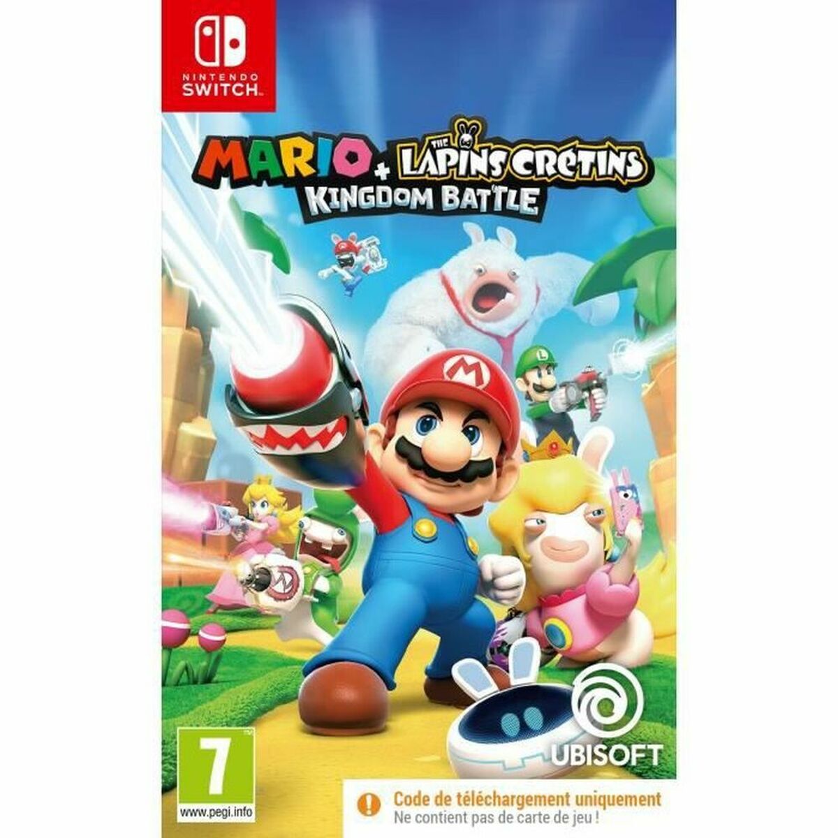 TV-spel för Switch Ubisoft Mario + Raving Rabbids Kingdom Battle Nedladdningskod - 11