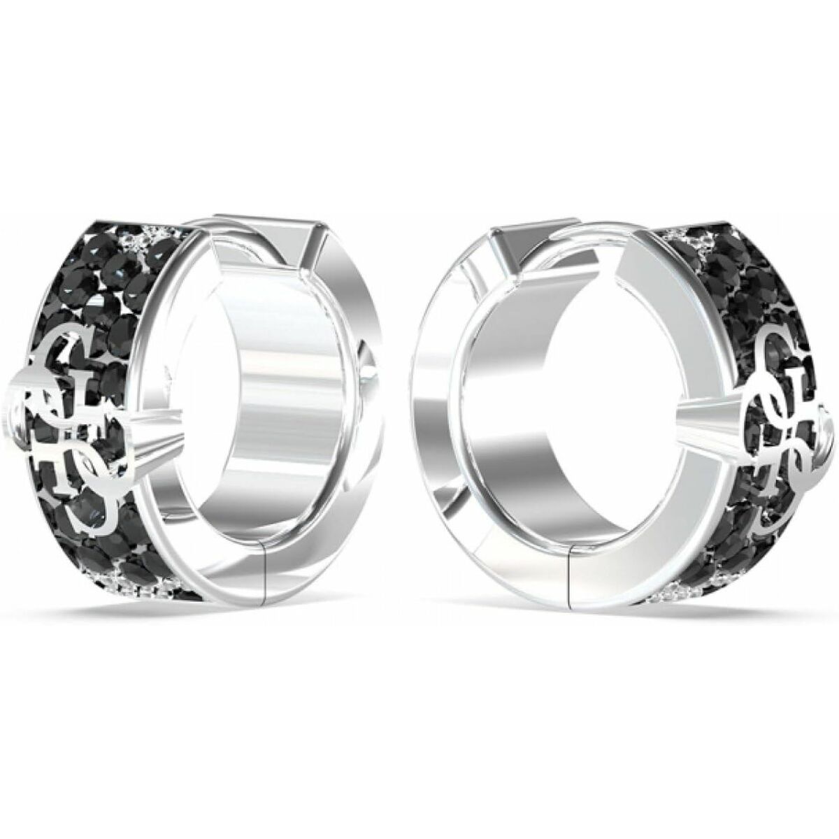 Dam örhängen Guess JUME03233JWSTT-U Rostfritt stål 1 cm