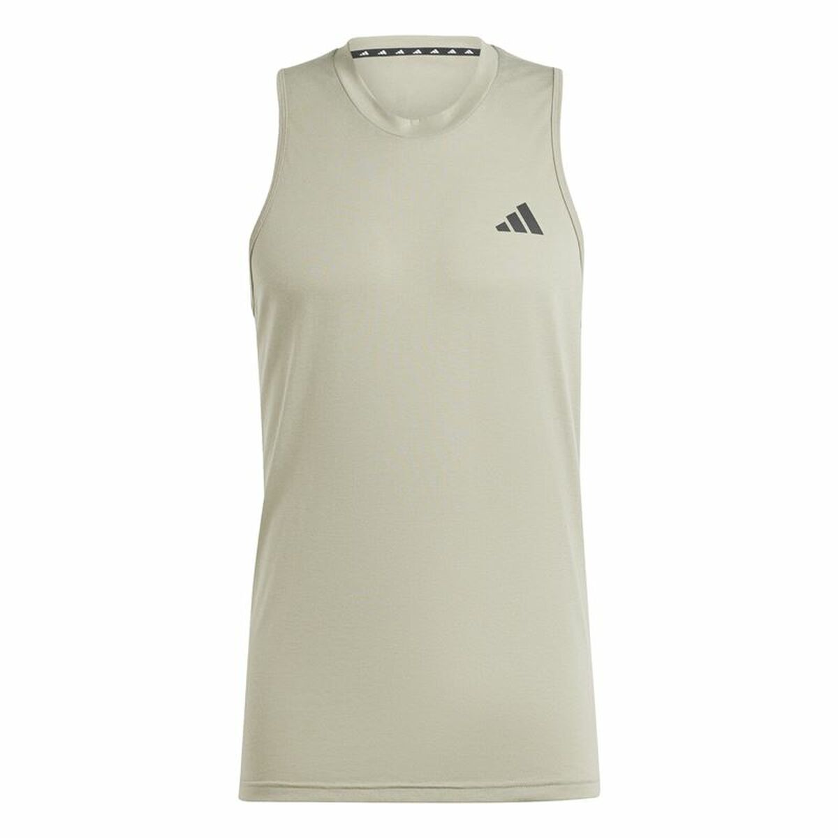 T-shirt med kortärm Herr Adidas Essentials Training Ljusblå (S)