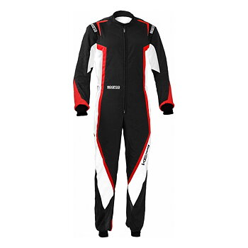 Karting-overall Sparco K44 Kerb Svart/Röd (Storlek M)