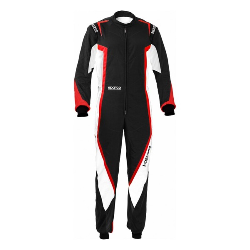 Karting-overall Sparco K44 Kerb Svart/Röd (Storlek M) - 3