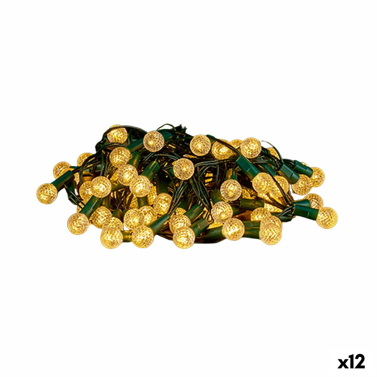 LED-krans Gul 800 x 10 x 2 cm (12 antal) - 3